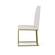 Modrest Frankie - Contemporary White & Gold Dining Chair by VIG Furniture