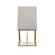 Modrest Frankie - Contemporary White & Gold Dining Chair by VIG Furniture
