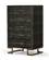 Modrest Howard - Modern Shagreen Grey Leatherette & Gold Chest by VIG Furniture