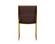 Modrest Dalton - Modern Brown Leatherette Dining Chair (Set of 2) by VIG Furniture