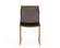 Modrest Dalton - Modern Brown Leatherette Dining Chair (Set of 2) by VIG Furniture