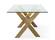Modrest Dandy - Modern Golden & Glass Dining Table by VIG Furniture