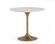 Modrest Collins - Glam White Marble & Gold Dining Table by VIG Furniture