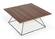 Modrest Gabriel Modern Square Walnut Coffee Table by VIG Furniture