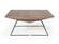 Modrest Gabriel Modern Square Walnut Coffee Table by VIG Furniture