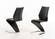 Penn Modern Black Leatherette Dining Chair (Set of 2) by VIG Furniture