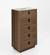 Modrest Chelton - Contemporary Walnut & White Ceramic Chest by VIG Furniture