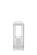 Modrest Agar Modern Glass & Stainless Steel Console Table by VIG Furniture