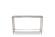 Modrest Agar Modern Glass & Stainless Steel Console Table by VIG Furniture