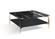 Modrest Dorian Modern Black Marble & Ebony Square Coffee Table by VIG Furniture