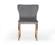 Modrest Chadwick Modern Grey Velvet & Rosegold Dining Chair by VIG Furniture