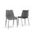 Modrest Frasier - Modern Grey Eco-Leather Dining Chair (Set of 2) by VIG Furniture