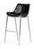 Modrest Hooper Modern Black Eco Leather Bar Stool (Set of 2) by VIG Furniture