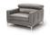Divani Casa Natalia - Modern Dark Grey Leather Chair by VIG Furniture