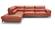 Divani Casa Kudos - Modern Cognac LAF Chaise Sectional Sofa by VIG Furniture