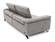 Divani Casa Maine - Modern Light Grey Fabric Sofa w/2 Electric Recliners by VIG Furniture
