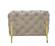Divani Casa Quincey - Transitional Beige Velvet Loveseat by VIG Furniture