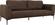 Divani Casa Jada - Modern Brown Fabric Loveseat by VIG Furniture