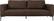 Divani Casa Jada - Modern Brown Fabric Loveseat by VIG Furniture