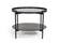 Modrest Randal Modern Round Black Metal Coffee Table by VIG Furniture