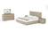 Modrest Samson - Contemporary Grey & Silver Bed by VIG Furniture