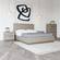 Modrest Samson - Contemporary Grey & Silver Bed by VIG Furniture
