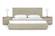 Modrest Samson - Contemporary Grey & Silver Bed by VIG Furniture