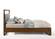 Nova Domus Falcor - Modern Grey Fabric & Walnut Veneer Bed by VIG Furniture