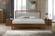 Nova Domus Falcor - Modern Grey Fabric & Walnut Veneer Bed by VIG Furniture