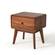 Modrest Marshall Mid-Century Modern Walnut Nightstand by VIG Furniture