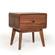 Modrest Marshall Mid-Century Modern Walnut Nightstand by VIG Furniture