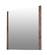 Nova Domus Jagger - Modern Walnut Mirror by VIG Furniture