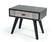 Nova Domus Panther Contemporary Grey & Black Nightstand by VIG Furniture