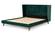 Nova Domus Durango Modern Green Fabric & Walnut Bed by VIG Furniture