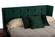 Nova Domus Durango Modern Green Fabric & Walnut Bed by VIG Furniture