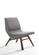 Modrest Whitney Modern Grey & Walnut Accent Chair & Ottoman by VIG Furniture