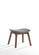 Modrest Whitney Modern Grey & Walnut Accent Chair & Ottoman by VIG Furniture
