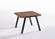 Modrest Rhett Modern Walnut & Black End Table by VIG Furniture