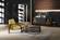 Modrest Bronson Modern Walnut & Black Round Coffee Table by VIG Furniture