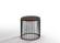 Modrest Bronson Modern Walnut & Black Round Tea Table by VIG Furniture