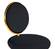 Modrest Haswell - Glam Black Velvet Accent Chair (Set of 2) by VIG Furniture