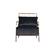 Divani Casa Ignacio - Glam Black Velvet & Gold Accent Chair by VIG Furniture