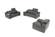 Estro Salotti Evergreen Modern Black Italian Leather Sofa Set by VIG Furniture