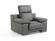 Estro Salotti Evergreen Modern Black Italian Leather Sofa Set by VIG Furniture