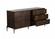 Modrest Shane - Modern Acacia & Brass Dresser in Brown by VIG Furniture