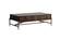Modrest Shane - Modern Acacia & Brass Coffee Table by VIG Furniture