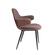 Modrest Bontura - Modern Brown Fabric & Leatherette Accent Chair by VIG Furniture