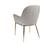 Modrest Blanton - Modern Grey Leatherette & Gold Accent Chair by VIG Furniture