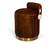 Modrest Belvista - Modern Brown Cowhide Ottoman by VIG Furniture