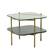 Modrest Cari - Glam Gold & Glass End Table by VIG Furniture
